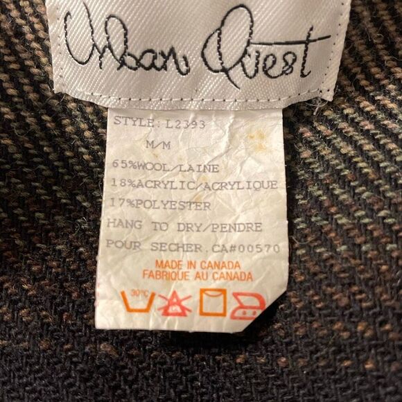 Urban Quest Vintage Wool Blend Jacket/Coat - Picture 5 of 9